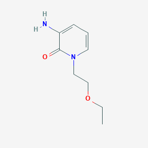 3-Amino-1-(2-ethoxyethyl)pyridin-2(1H)-one