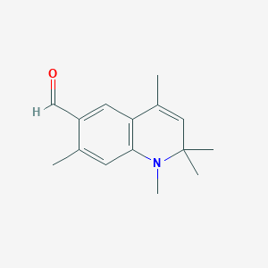 1,2,2,4,7-Pentamethyl-1,2-dihydroquinoline-6-carbaldehyde