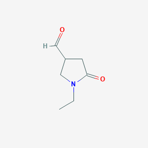 1-Ethyl-5-oxopyrrolidine-3-carbaldehyde