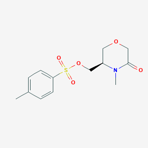 (R)-(4-Methyl-5-oxomorpholin-3-yl)methyl 4-methylbenzenesulfonate