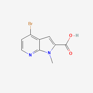 4-Bromo-1-methyl-1H-pyrrolo[2,3-b]pyridine-2-carboxylic acid