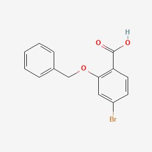molecular formula C14H11BrO3 B1522691 2-(Benzyloxy)-4-bromobenzoic acid CAS No. 693257-19-1