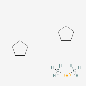 carbanide;iron(2+);methylcyclopentane