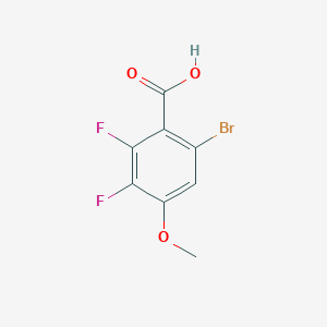 6-Bromo-2,3-difluoro-4-methoxybenzoic acid