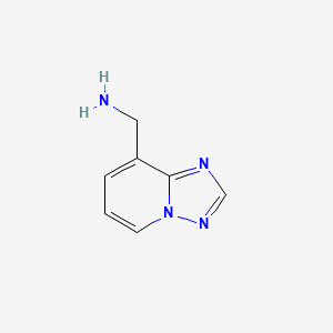 [1,2,4]Triazolo[1,5-a]pyridin-8-ylmethanamine