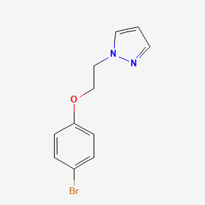 1-(2-(4-Bromophenoxy)ethyl)-1H-pyrazole