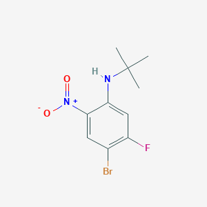 5-Bromo-2-(T-butylamino)-4-fluoro-1-nitrobenzene