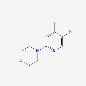 4-(5-Bromo-4-methylpyridin-2-yl)morpholine