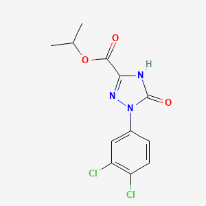 Isopropyl 1-(3,4-dichlorophenyl)-2,5-dihydro-5-oxo-1H-1,2,4-triazole-3-carboxylate