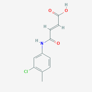 4-((3-Chloro-4-methylphenyl)amino)-4-oxobut-2-enoicacid