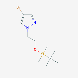 4-Bromo-1-(2-((tert-butyldimethylsilyl)oxy)ethyl)-1H-pyrazole