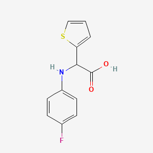 (4-Fluoro-phenylamino)-thiophen-2-yl-acetic acid