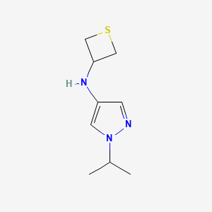 1-Isopropyl-N-(thietan-3-yl)-1H-pyrazol-4-amine