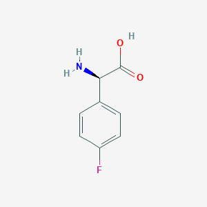 molecular formula C8H8FNO2 B152275 (R)-4-Fluorophenylglycine CAS No. 93939-74-3