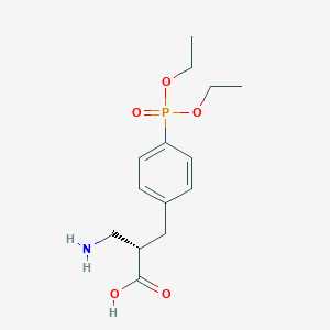 (S)-3-Amino-2-(4-(diethoxyphosphoryl)benzyl)propanoic acid