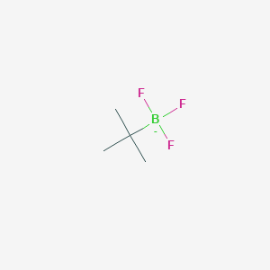 molecular formula C4H9BF3- B15227548 tert-Butyltrifluoroborate 