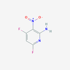 4,6-Difluoro-3-nitropyridin-2-amine