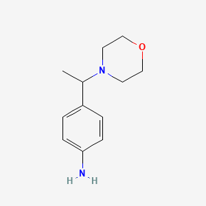 4-(1-Morpholinoethyl)aniline