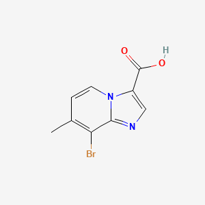 8-Bromo-7-methylimidazo[1,2-a]pyridine-3-carboxylic acid