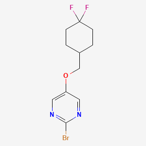 2-Bromo-5-((4,4-difluorocyclohexyl)methoxy)pyrimidine