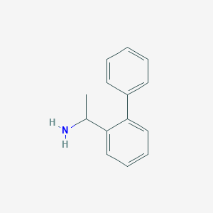 1-(2-Phenylphenyl)ethan-1-amine