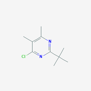 2-Tert-butyl-4-chloro-5,6-dimethylpyrimidine
