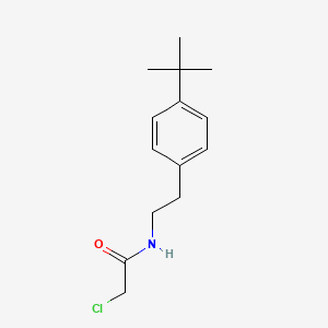 N-[2-(4-tert-butylphenyl)ethyl]-2-chloroacetamide