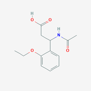 3-Acetamido-3-(2-ethoxyphenyl)propanoic acid