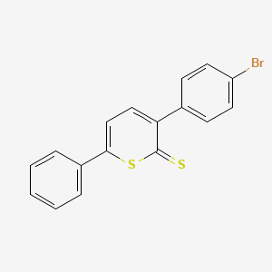 3-(4-Bromophenyl)-6-phenyl-2H-thiopyran-2-thione