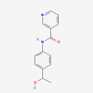 N-(4-(1-Hydroxyethyl)phenyl)nicotinamide