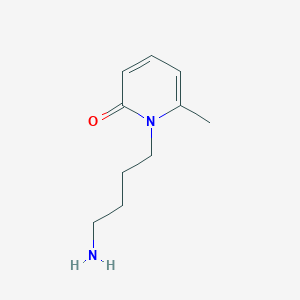 1-(4-Aminobutyl)-6-methyl-1,2-dihydropyridin-2-one