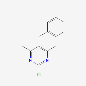 5-Benzyl-2-chloro-4,6-dimethylpyrimidine