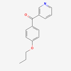 (4-Propoxyphenyl)(pyridin-3-yl)methanone