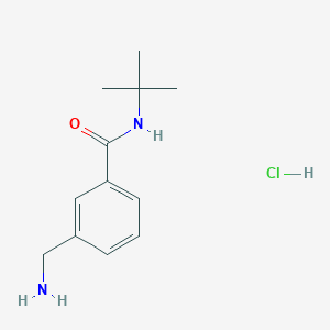 3-(aminomethyl)-N-tert-butylbenzamide hydrochloride