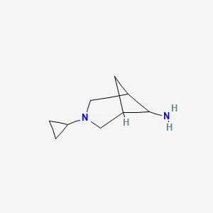 3-Cyclopropyl-3-azabicyclo[3.1.1]heptan-6-amine