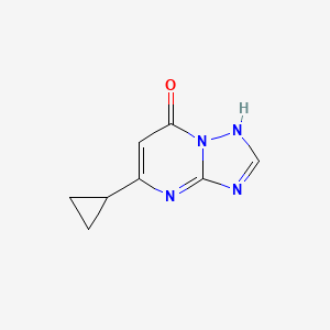 5-Cyclopropyl-[1,2,4]triazolo[1,5-a]pyrimidin-7(4H)-one