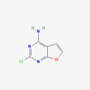 2-Chlorofuro[2,3-d]pyrimidin-4-amine