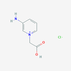 3-Amino-1-(carboxymethyl)pyridin-1-ium chloride