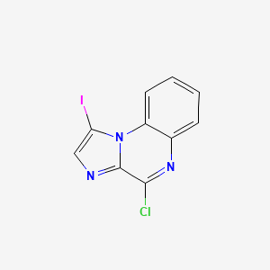 4-Chloro-1-iodoimidazo[1,2-a]quinoxaline