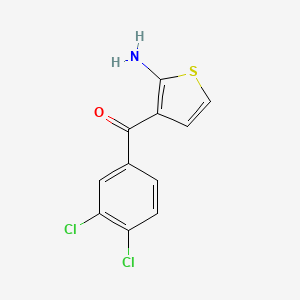 (2-Aminothiophen-3-yl)(3,4-dichlorophenyl)methanone