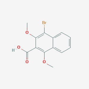 4-Bromo-1,3-dimethoxy-2-naphthoic acid