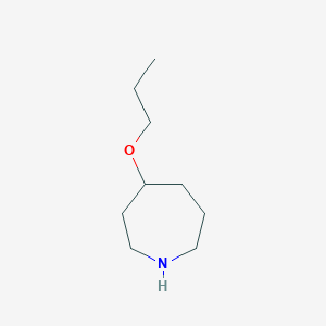molecular formula C9H19NO B1522877 4-Propoxyazepane CAS No. 1269151-10-1
