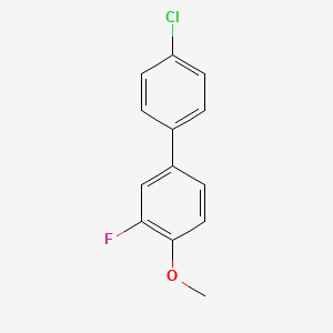 4'-Chloro-3-fluoro-4-methoxy-biphenyl