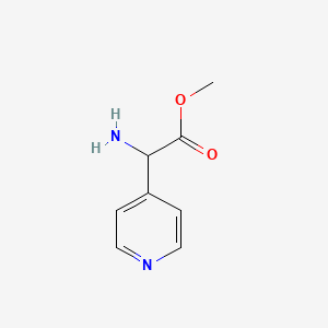 Methyl 2-amino-2-(pyridin-4-yl)acetate