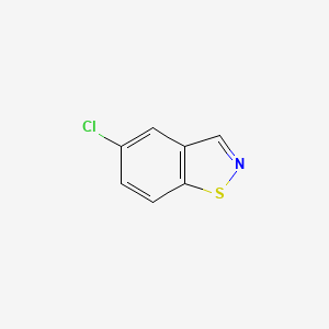 molecular formula C7H4ClNS B15229051 5-Chlorobenzo[D]isothiazole 