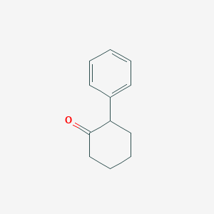 molecular formula C12H14O B152291 2-Phenylcyclohexanone CAS No. 1444-65-1