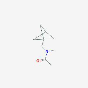 N-({bicyclo[1.1.1]pentan-1-yl}methyl)-N-methylacetamide