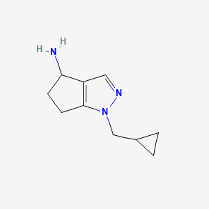 1-(Cyclopropylmethyl)-1,4,5,6-tetrahydrocyclopenta[c]pyrazol-4-amine