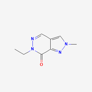 6-Ethyl-2-methyl-2,6-dihydro-7H-pyrazolo[3,4-d]pyridazin-7-one