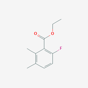 molecular formula C11H13FO2 B15229274 Ethyl 6-fluoro-2,3-dimethylbenzoate 